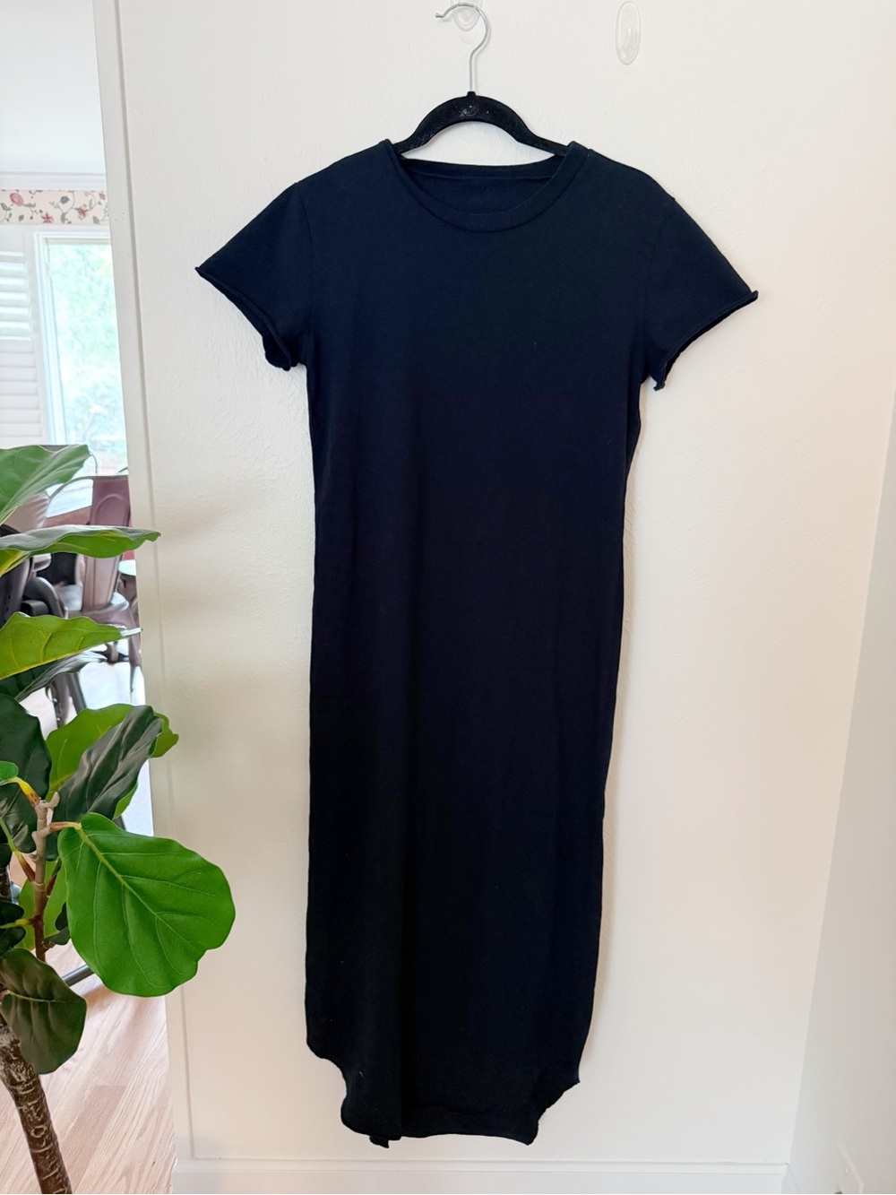 Frank & Eileen Harper Perfect Tee Curved Cotton Dress Sz S